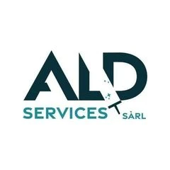 Logo d'ALD Services Sàrl, entreprise de conciergerie et de nettoyage à Buttes.