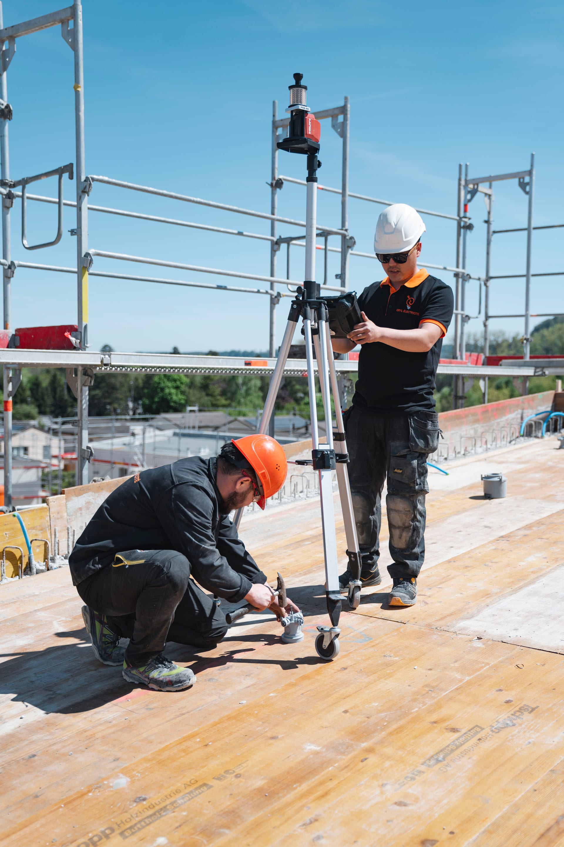Réalisation de Eryil Electricité SA, Corcelles
