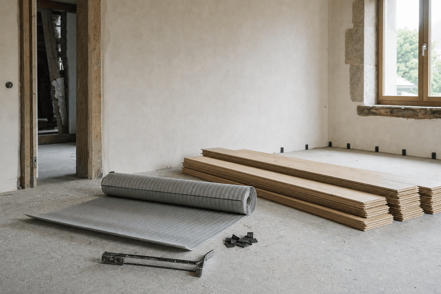 Réalisation de Dino Parquet - Peinture Sàrl, Corcelles